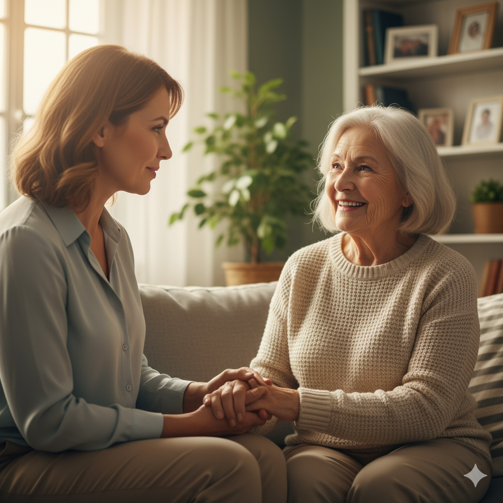 Soutien psychologique pour les patients et familles confrontés à la démence – psychothérapie en ligne